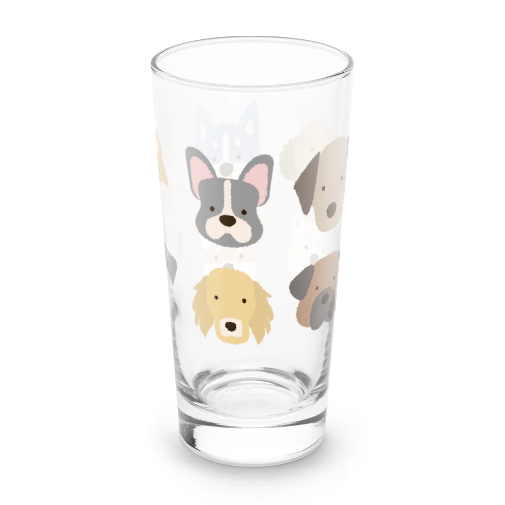 semioticaのわんわん大集合（ゆる） Long Sized Water Glass :right