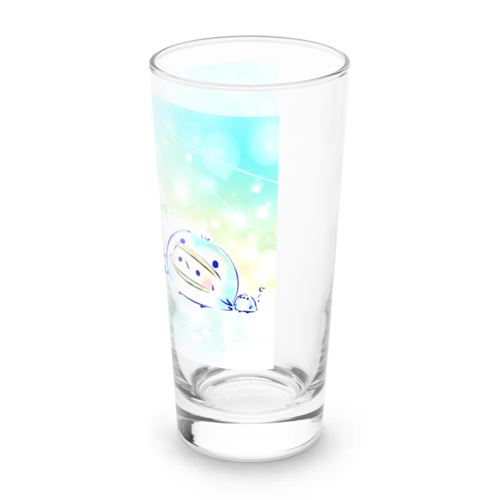 灯さかすのひんやりペンギンましまろう Long Sized Water Glass :right