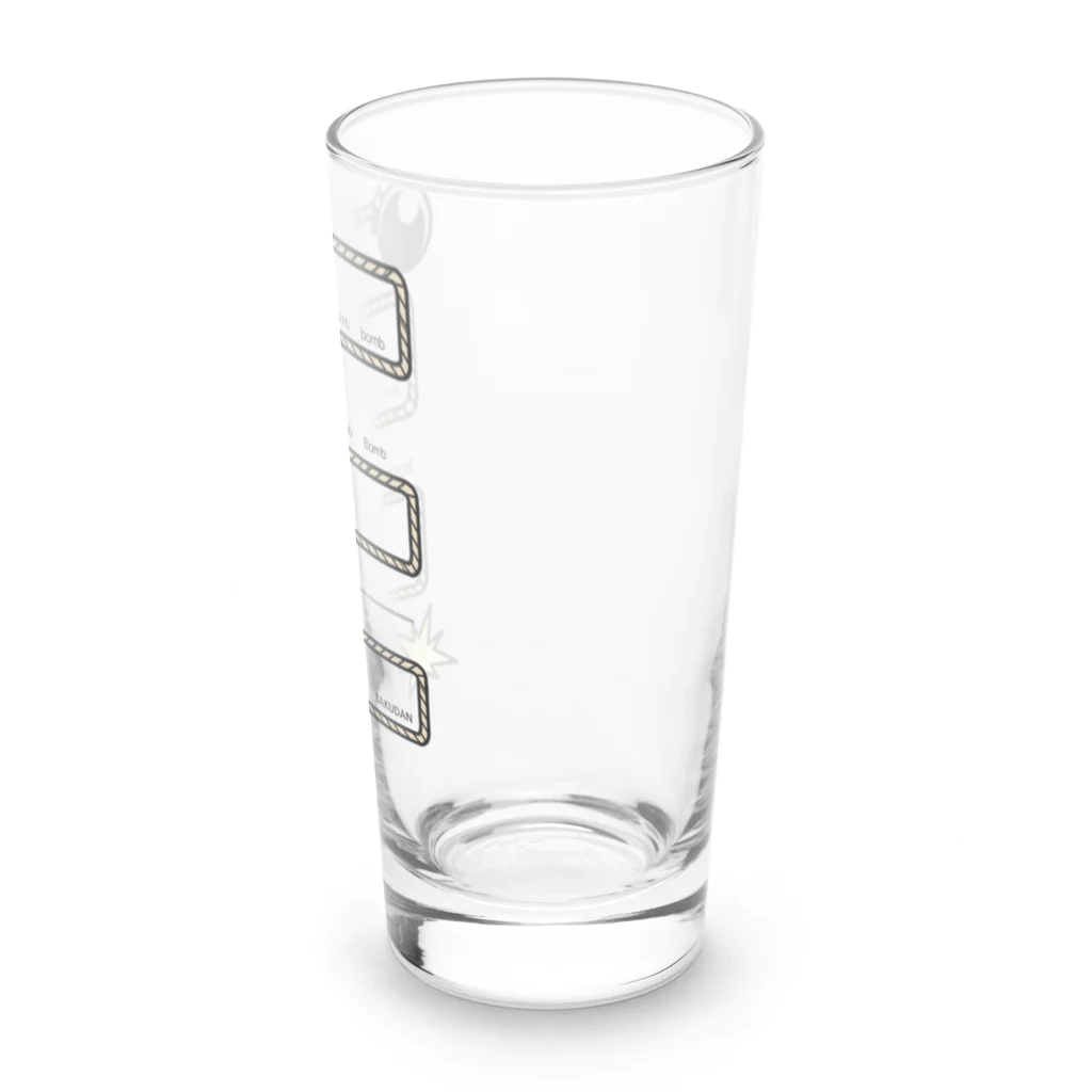 cosmicatiromの爆弾 Long Sized Water Glass :right