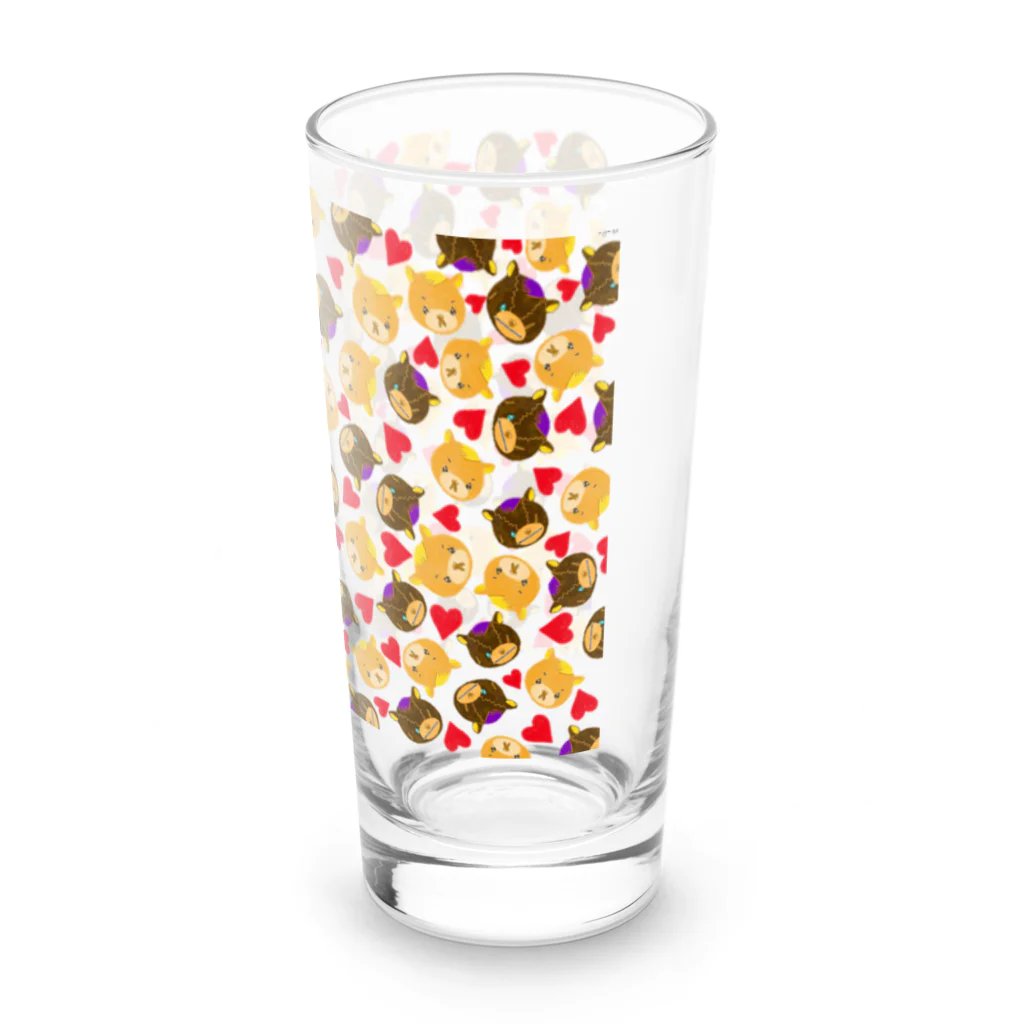 くまのマーク&マクセニのくまのマーク&マクセニがいっぱい Long Sized Water Glass :right