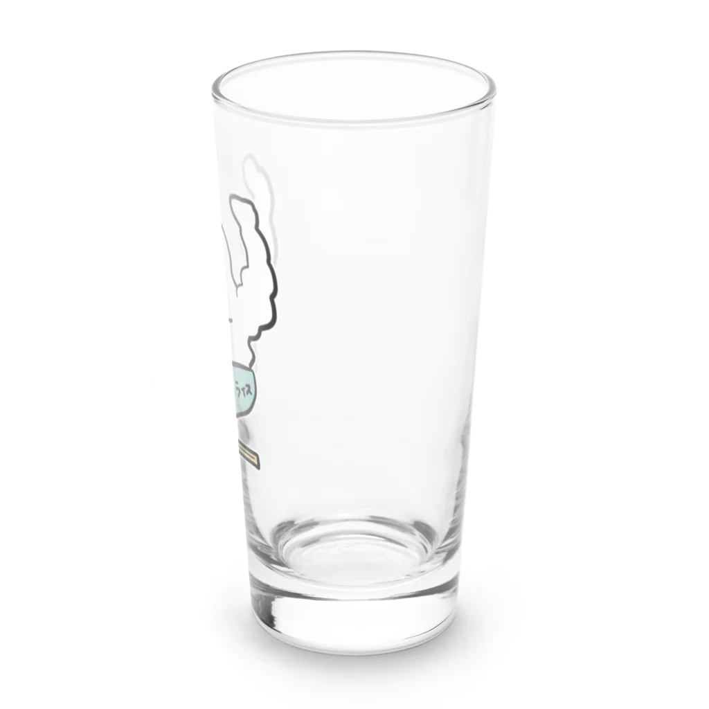 けちゃっぷごはんのお店のねこマッチョライス Long Sized Water Glass :right