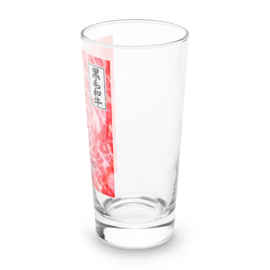 みにゃ次郎の国産和牛 Long Sized Water Glass :right