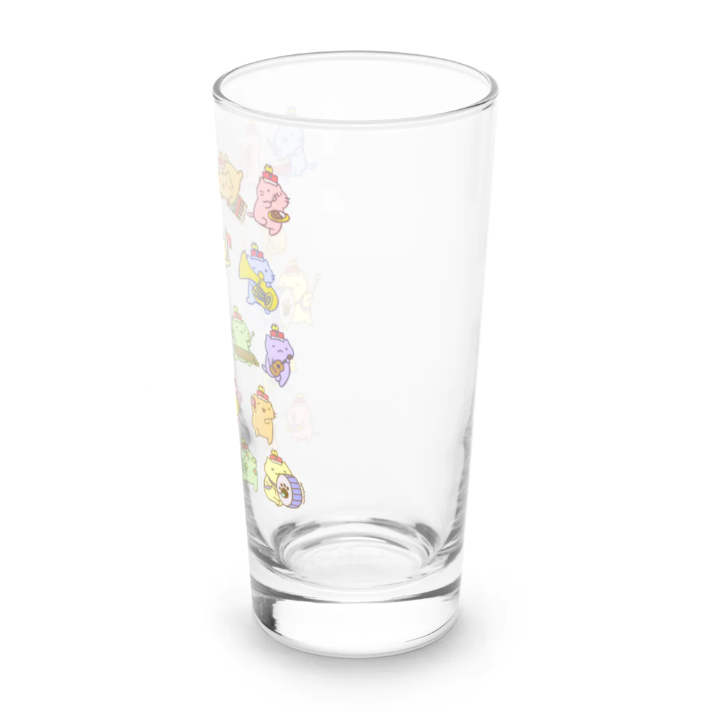 みっちりねこ by frencelのみっちりねこマーチ Long Sized Water Glass :right