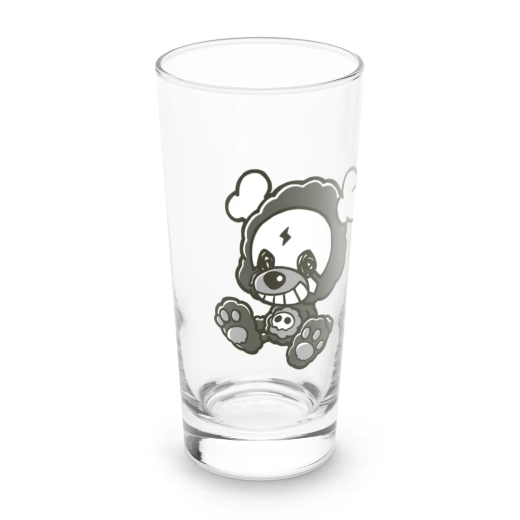 ♡ぷいくまグッズ♡のぽきぽきくまたん💀 Long Sized Water Glass :right