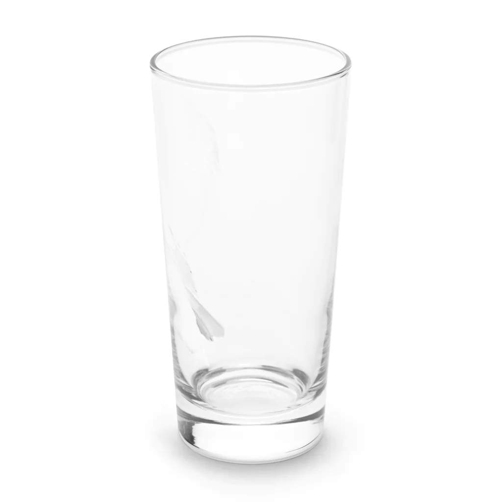 おうむグッズのタイハクオウム Long Sized Water Glass :right