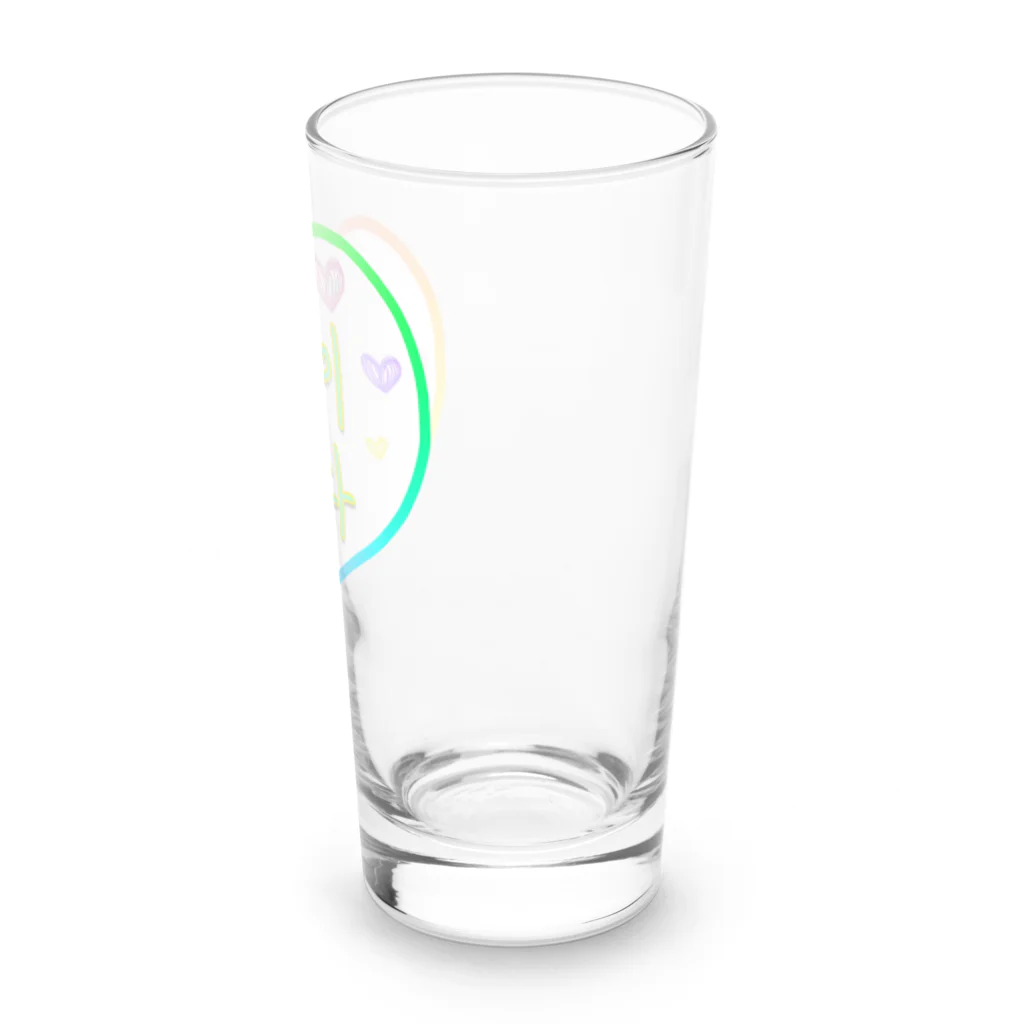 LalaHangeulの시작이 반이다 ~始めることが半分だ~ Long Sized Water Glass :right