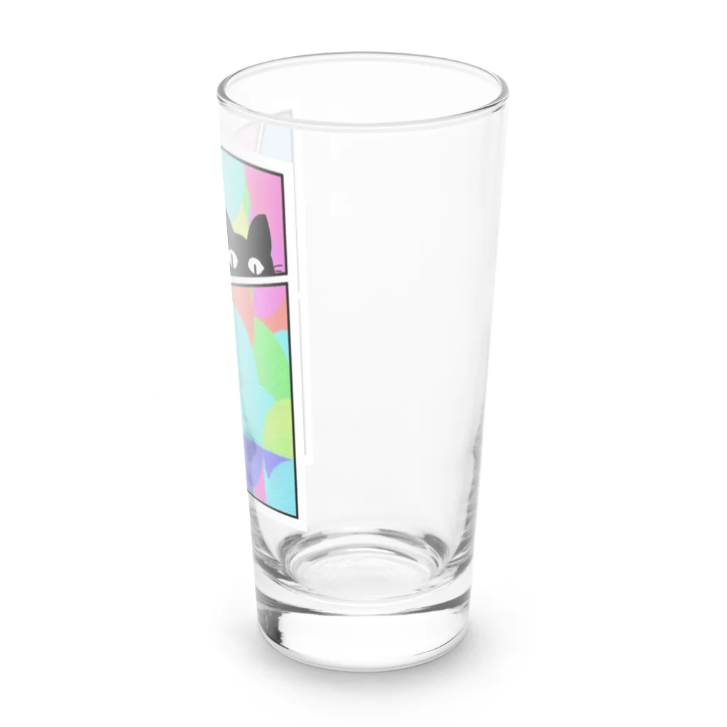 LalaHangeulのにゃんですか？ Long Sized Water Glass :right