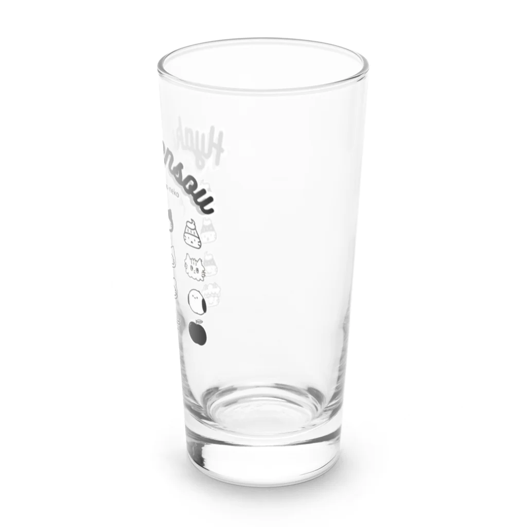 magao-nekoのひゃくめんそうの苺ぼうや Long Sized Water Glass :right