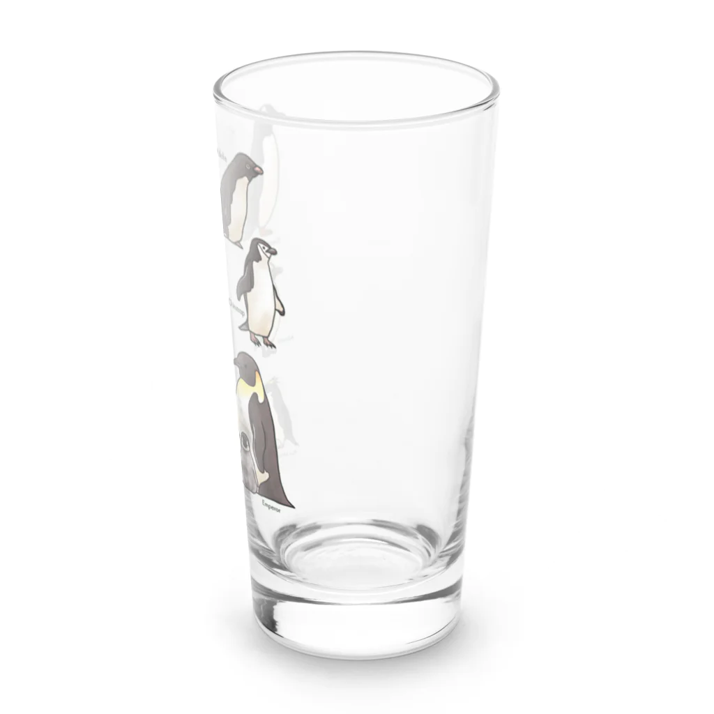 huroshikiのペンギンだらけ Long Sized Water Glass :right