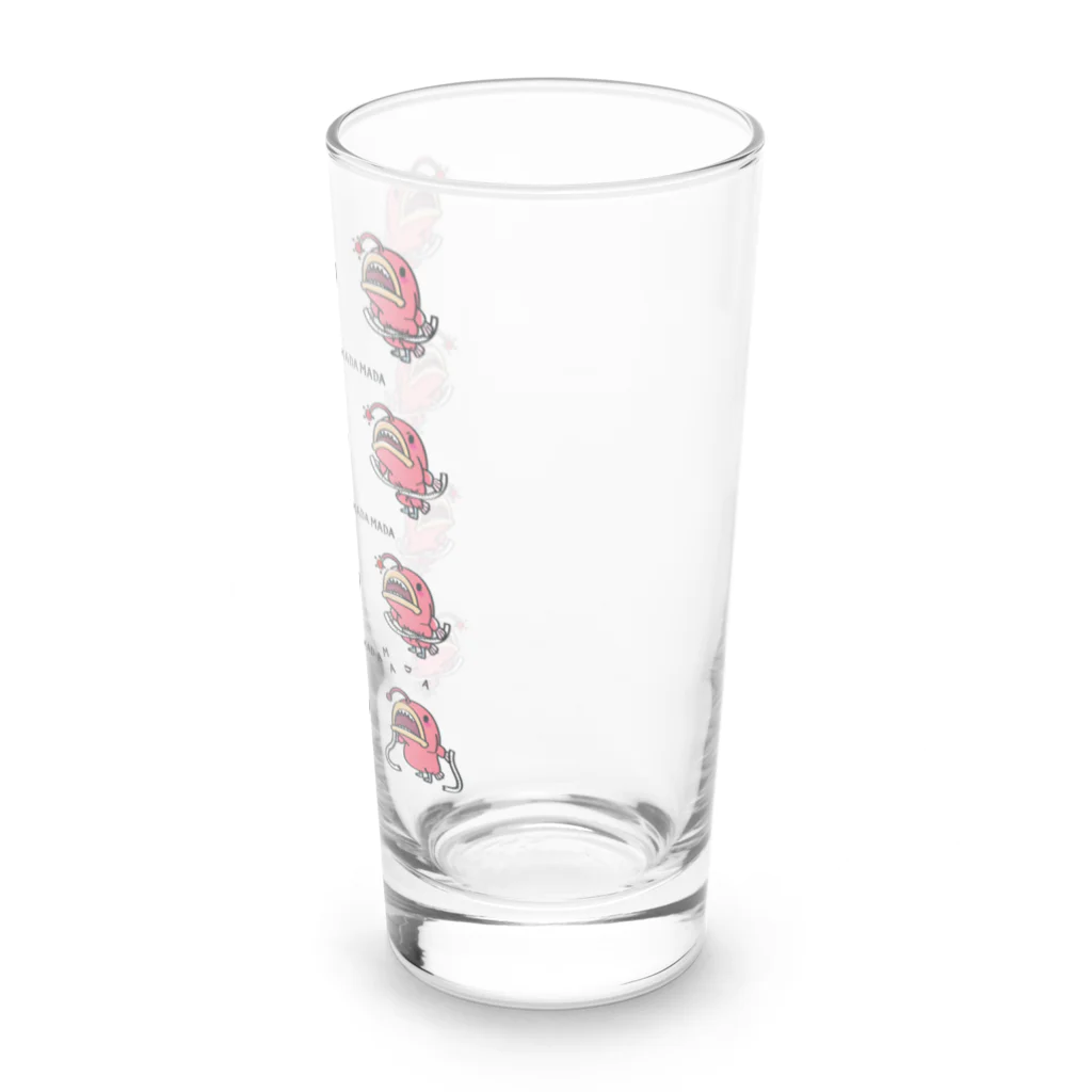 イラスト MONYAAT のCT115 海の底のあんこ姫*まだまだいける*ミニミニ Long Sized Water Glass :right