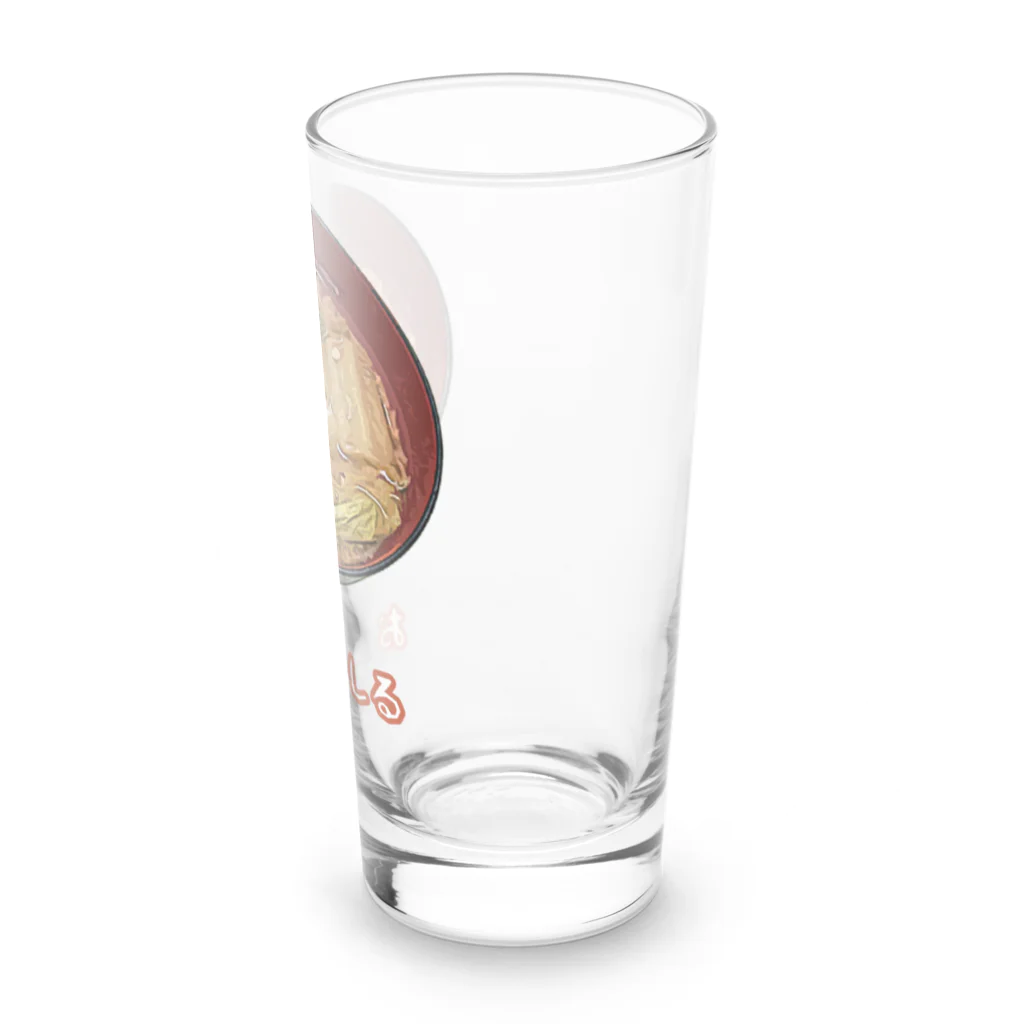 脂身通信Ｚのおみそしる（白菜） Long Sized Water Glass :right
