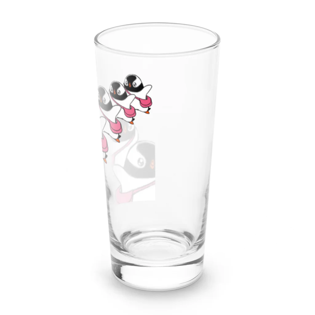 ヤママユ(ヤママユ・ペンギイナ)のプピゴン「ドーン！」 Long Sized Water Glass :right