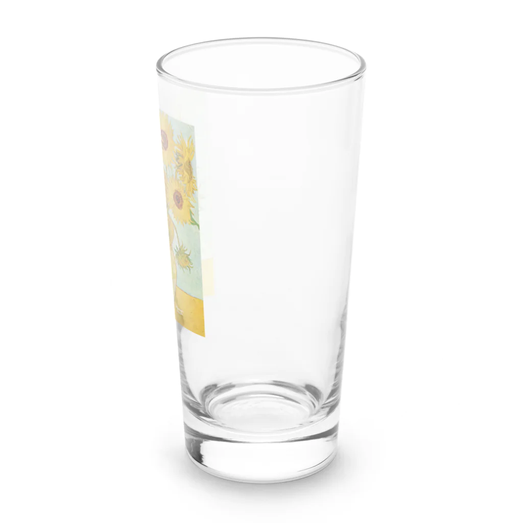 HermannStrasseのゴッホとレオパードゲッコー Long Sized Water Glass :right