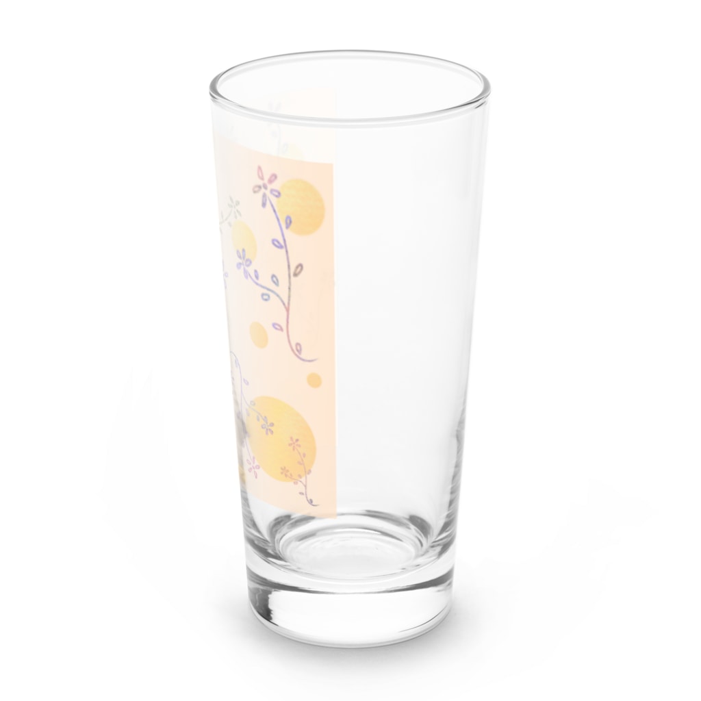 Lily bird（リリーバード）のパステル草花 Long Sized Water Glass :right