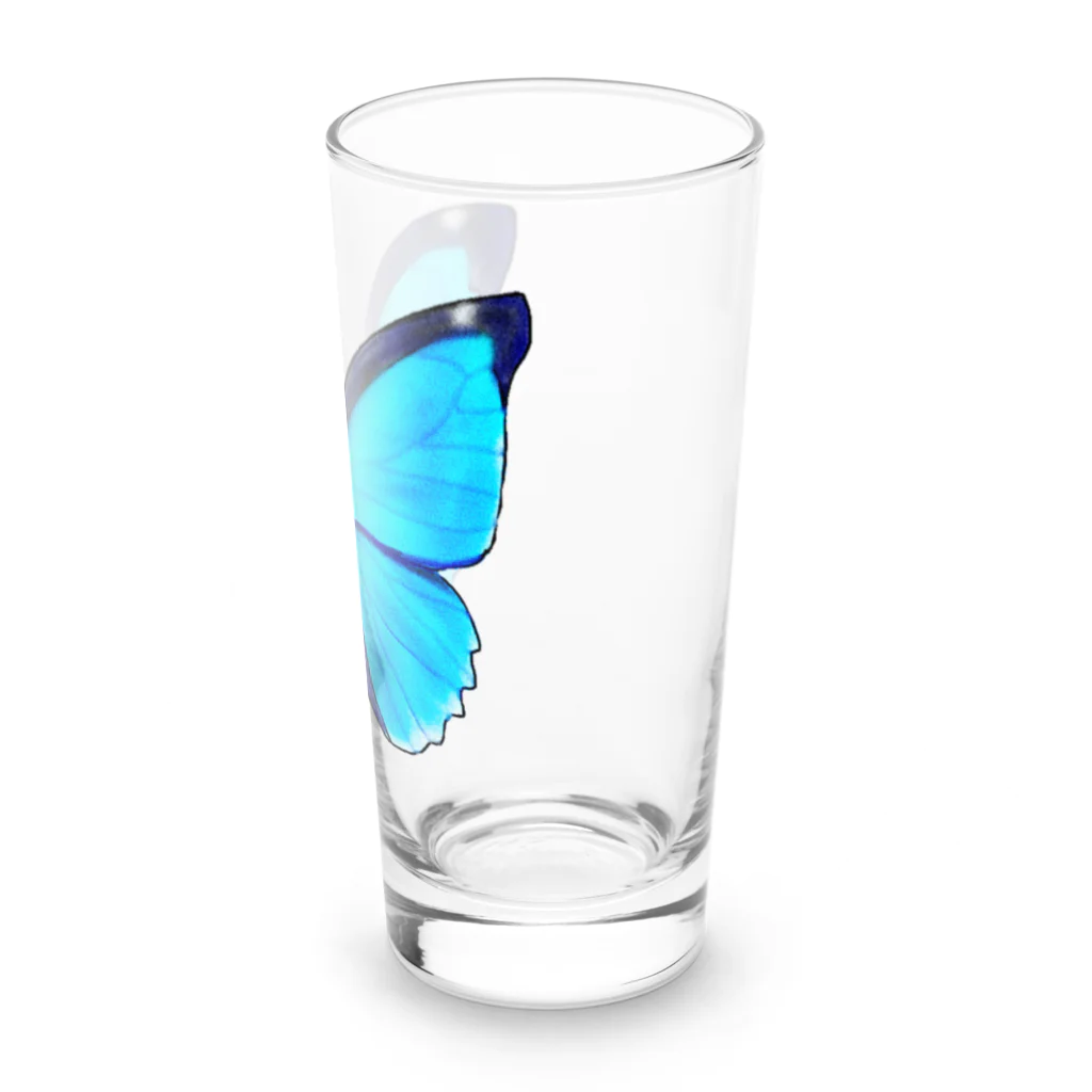 LalaHangeulのモルフォ蝶 Long Sized Water Glass :right