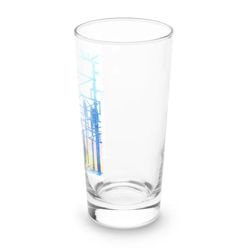 新商品PTオリジナルショップの矢ヶ崎第一閉そく信号機(碓氷線) Long Sized Water Glass :right