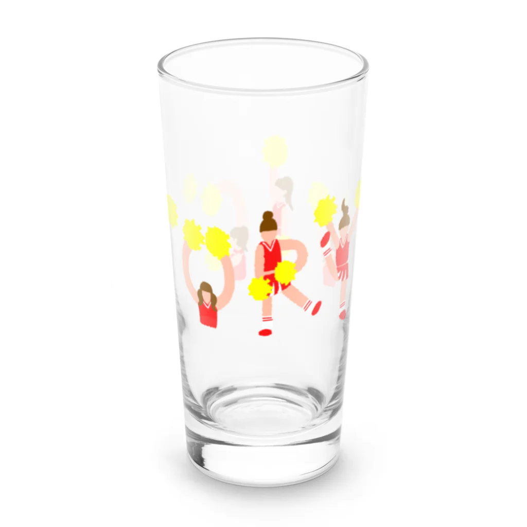 のぐちさきのVICTORY（赤) Long Sized Water Glass :right