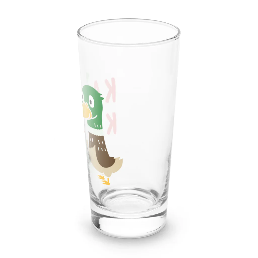 イラスト MONYAAT の鴨カモ カモかも C Long Sized Water Glass :right