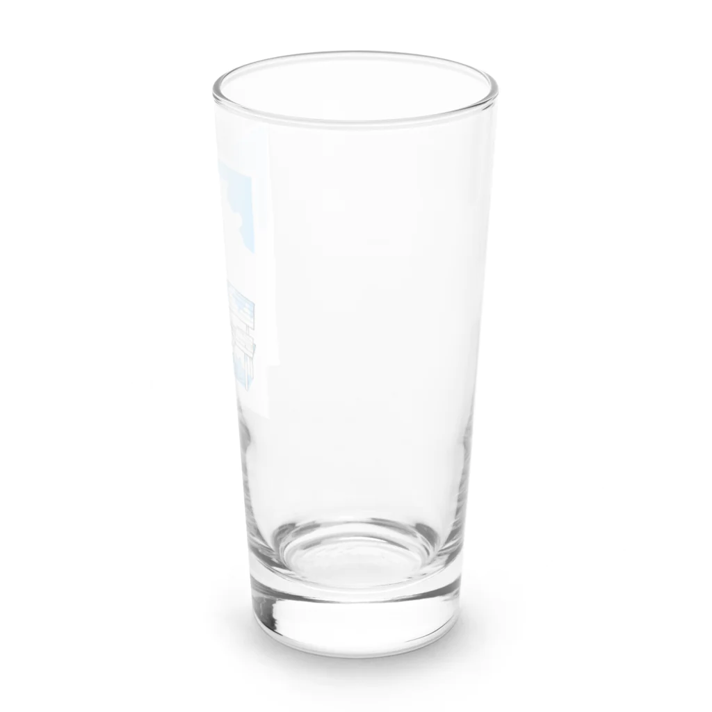 nya-mew（ニャーミュー）のねこのひとやすみ Long Sized Water Glass :right