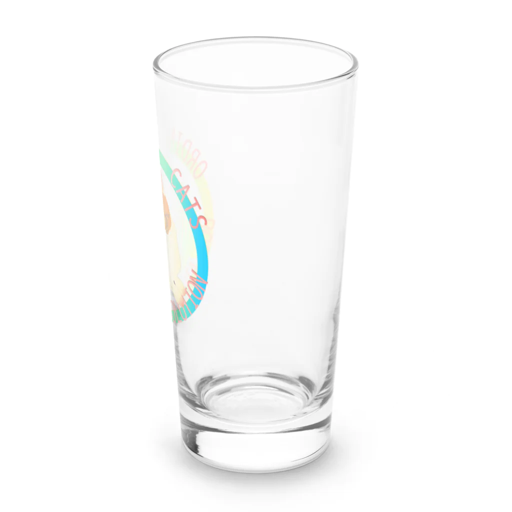 『NG （Niche・Gate）』ニッチゲート-- IN SUZURIのOrdinary Cats03h.t.(春) Long Sized Water Glass :right