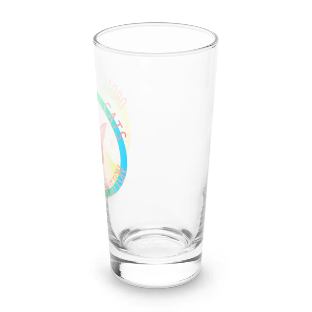 『NG （Niche・Gate）』ニッチゲート-- IN SUZURIのOrdinary Cats04h.t.(春) Long Sized Water Glass :right