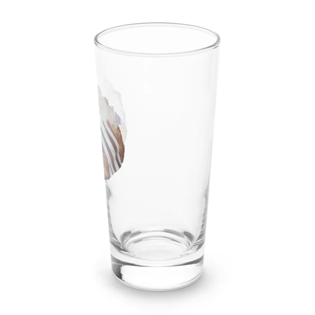 たこまる　赤羽　(たこ焼き屋)の定番ソース Long Sized Water Glass :right