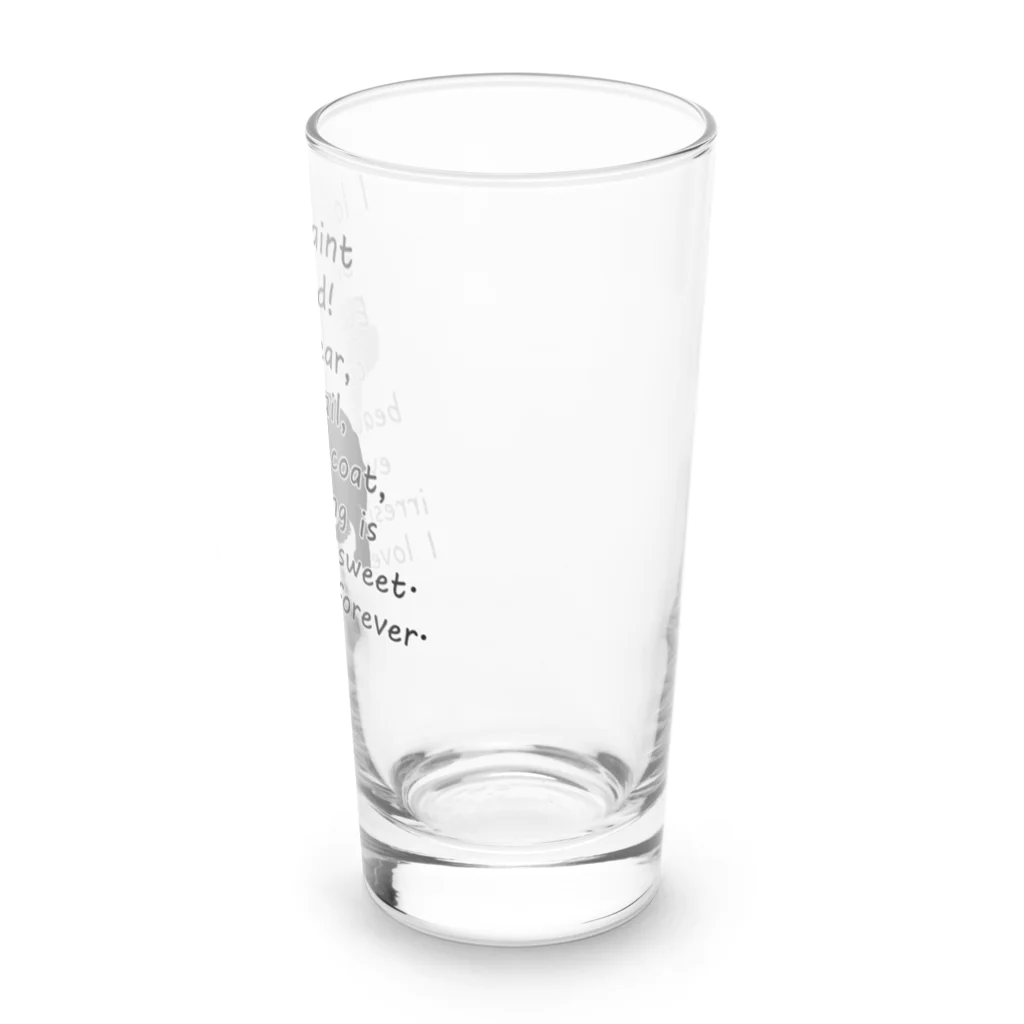 onehappinessのセントバーナード Long Sized Water Glass :right