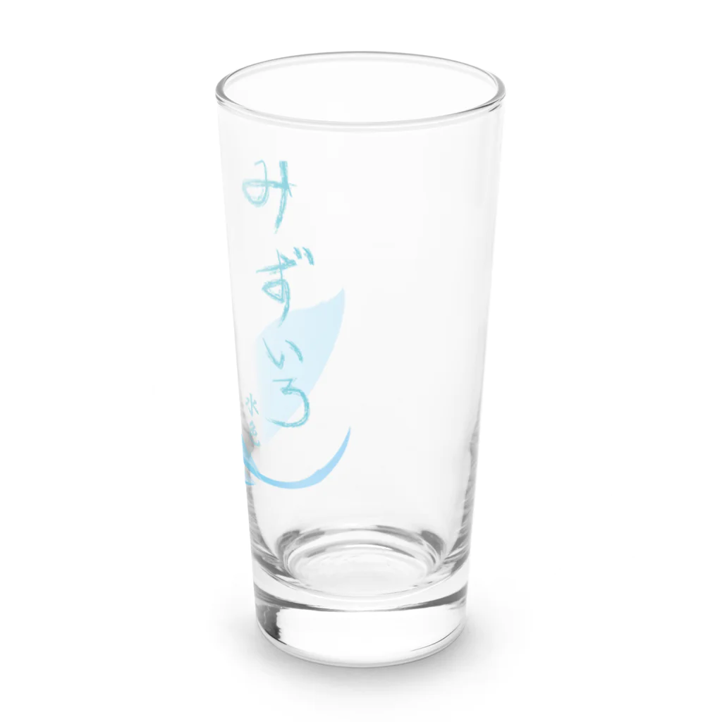 PALA's SHOP　cool、シュール、古風、和風、のmizuiro Long Sized Water Glass :right