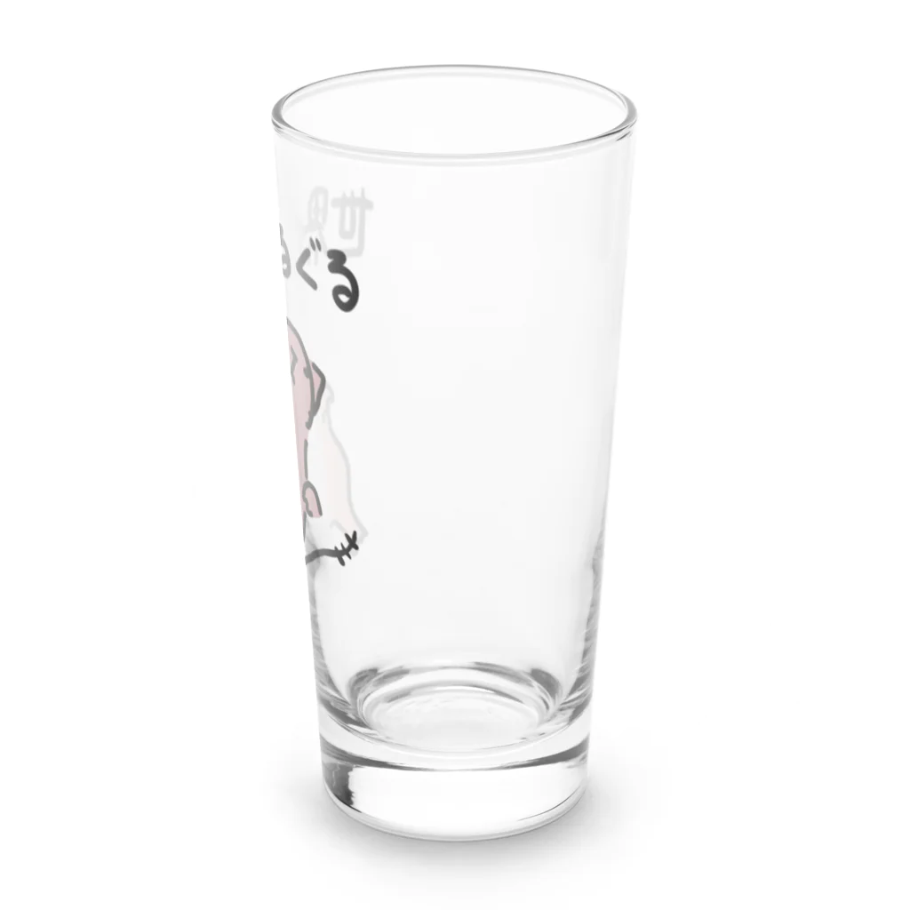 でぐーや　のめまいデグー Long Sized Water Glass :right