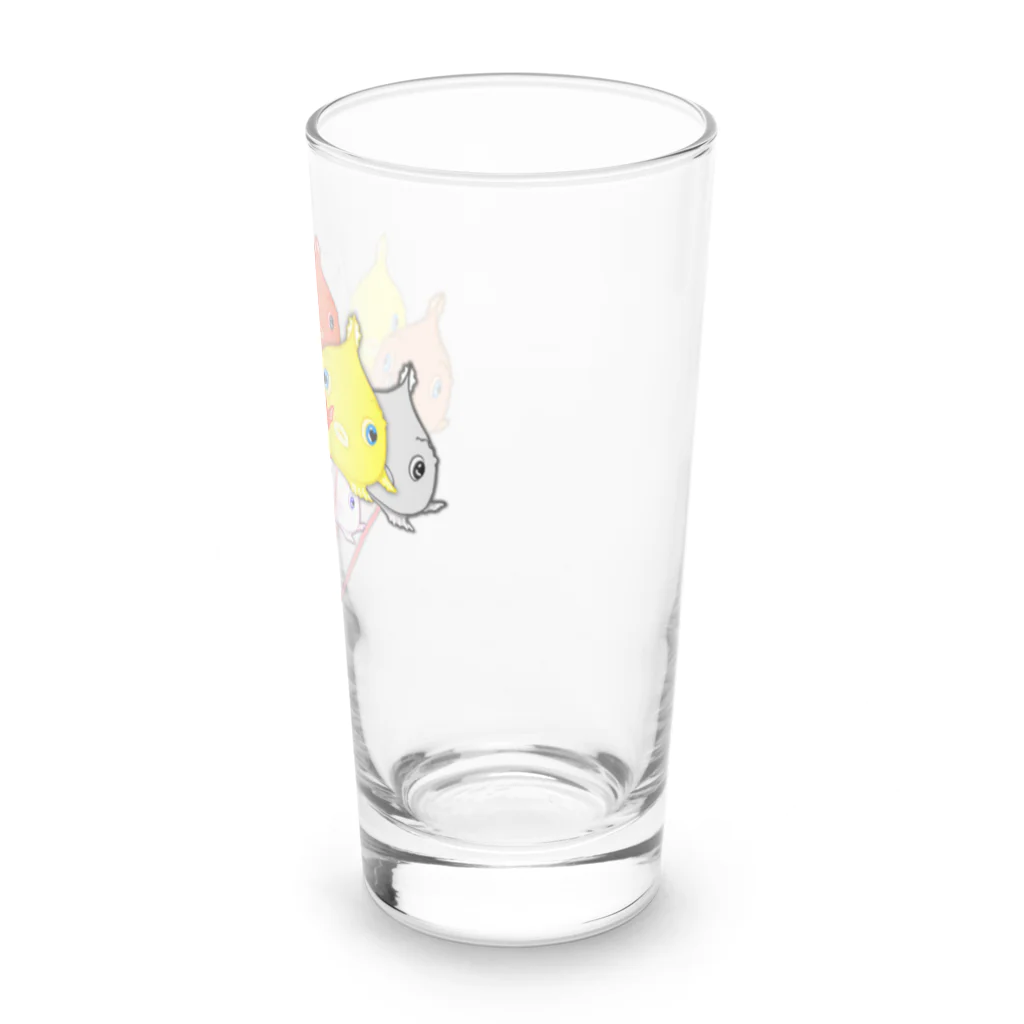 LalaHangeulのフウセンウオさん達 Long Sized Water Glass :right