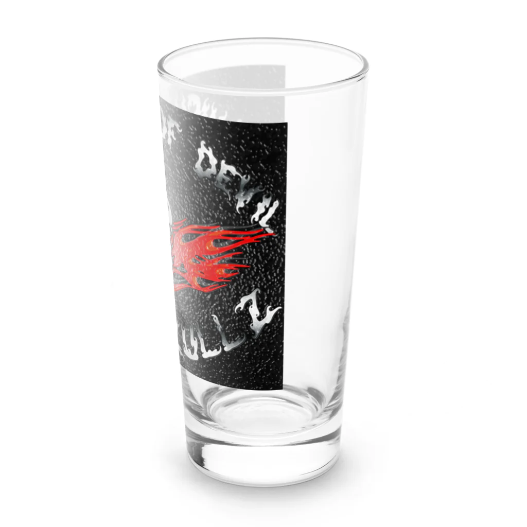 Ａ’ｚｗｏｒｋＳのTEAM SKULLZ　BLKWRAPPING Long Sized Water Glass :right