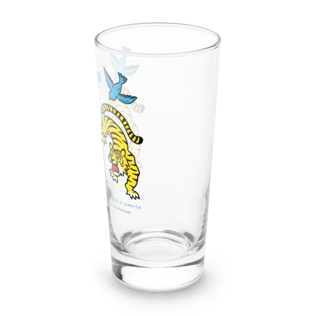 mincruの為虎添翼（いこてんよく）虎に翼 Long Sized Water Glass :right