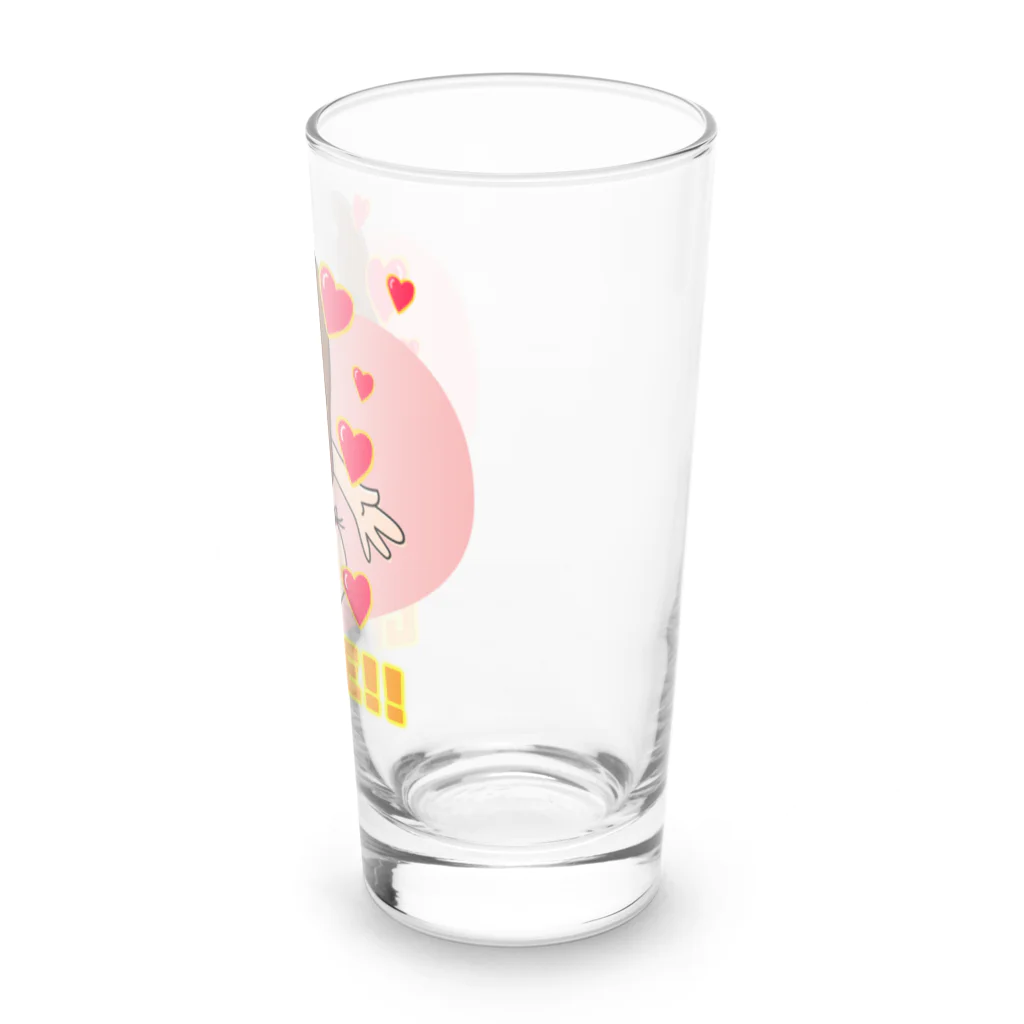 ラジオディレクターりかちゃんのラジオディレクターりかちゃん Long Sized Water Glass :right