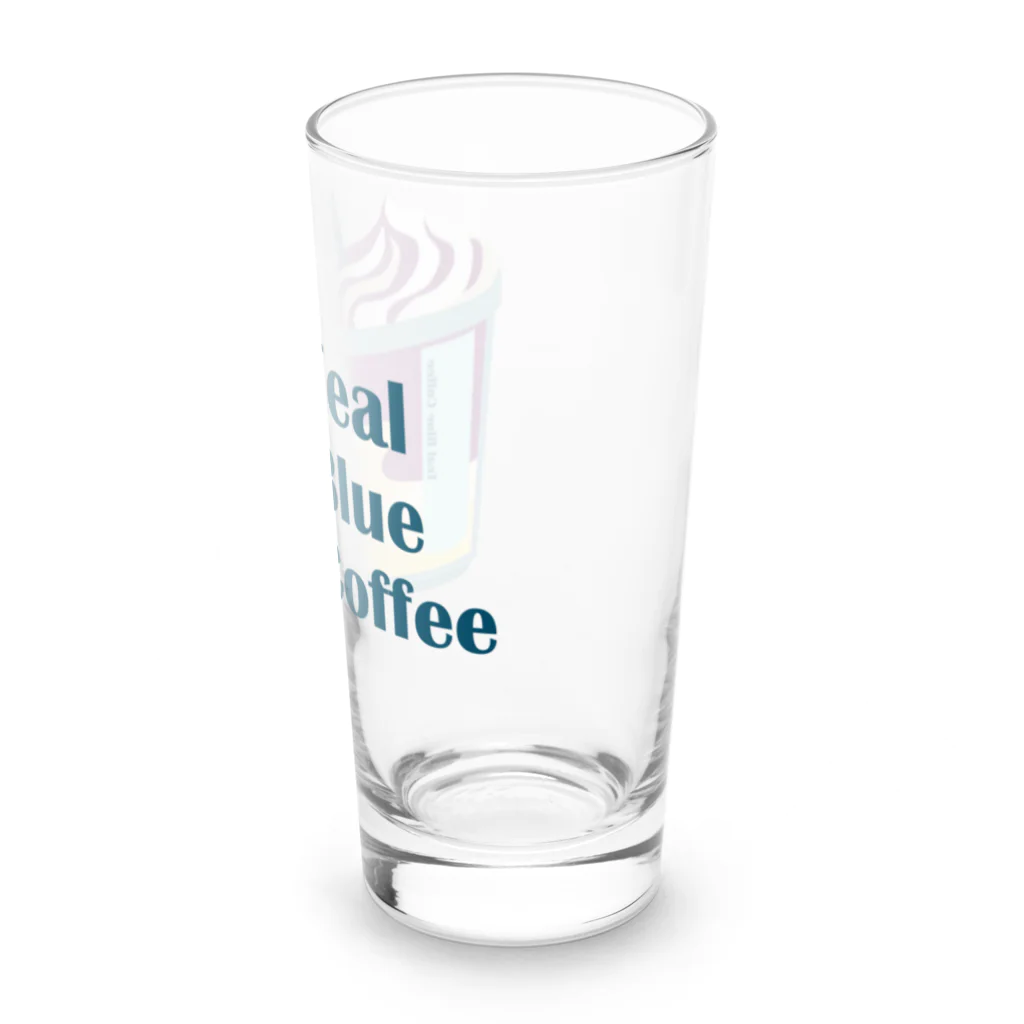 Teal Blue CoffeeのAutumn Fair_frappe logo Long Sized Water Glass :right