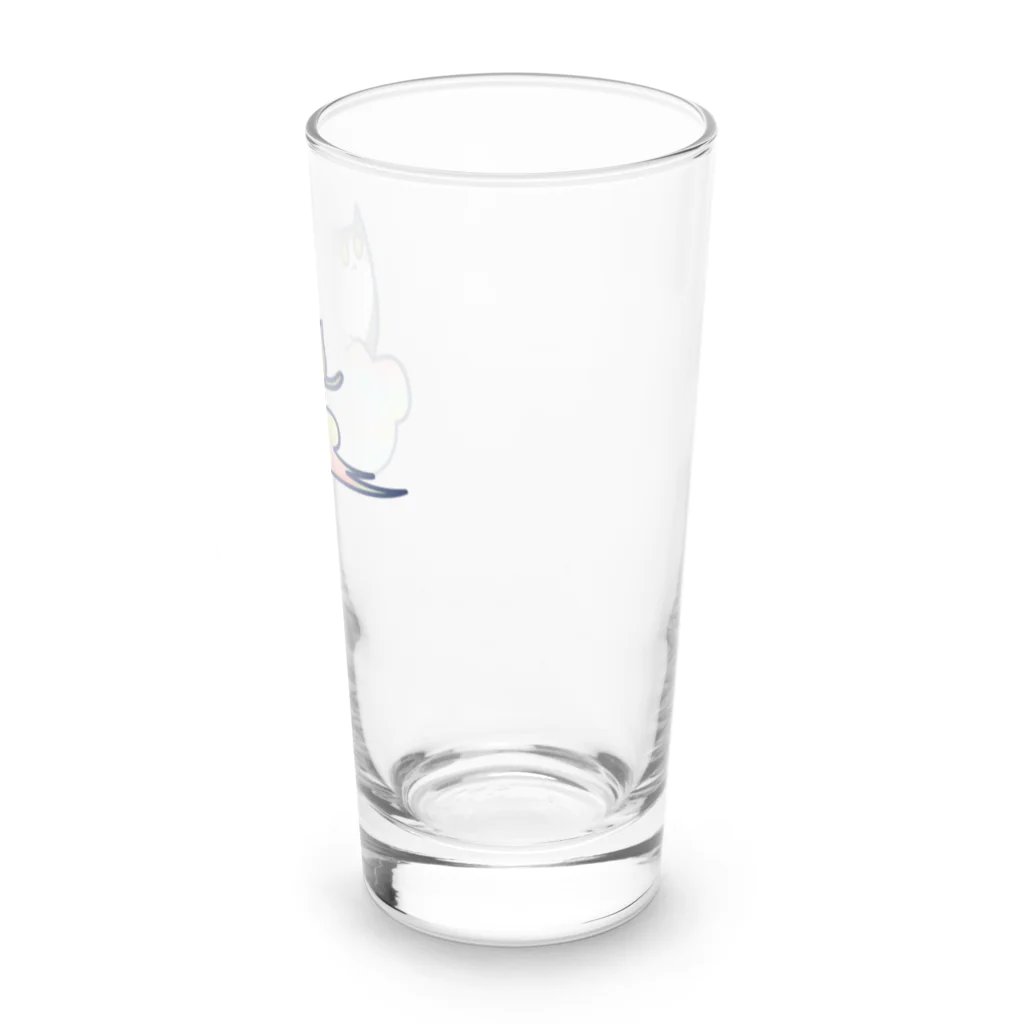 cosmicatiromの五色の雲と二匹の猫 Long Sized Water Glass :right