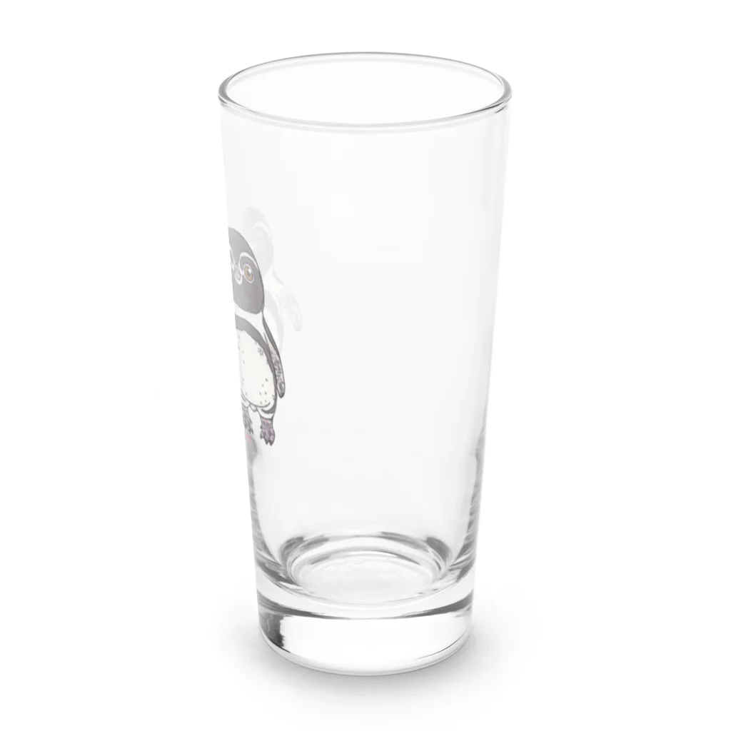 ヤママユ(ヤママユ・ペンギイナ)のふたごのフンボルトペンギン Long Sized Water Glass :right