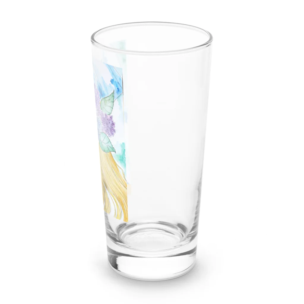 中西屋(歯車)のアジサイ乙女 Long Sized Water Glass :right