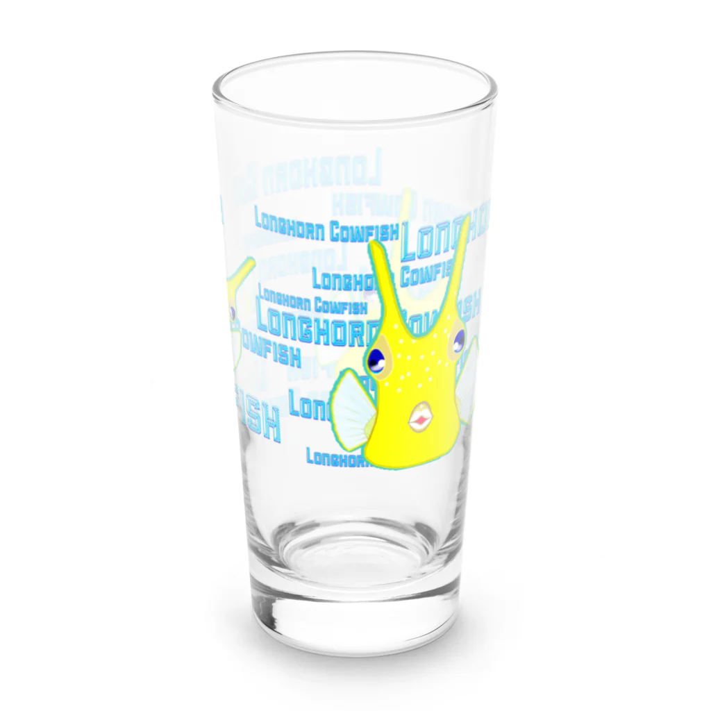 LalaHangeulのLonghorn Cowfish(コンゴウフグ) Long Sized Water Glass :right