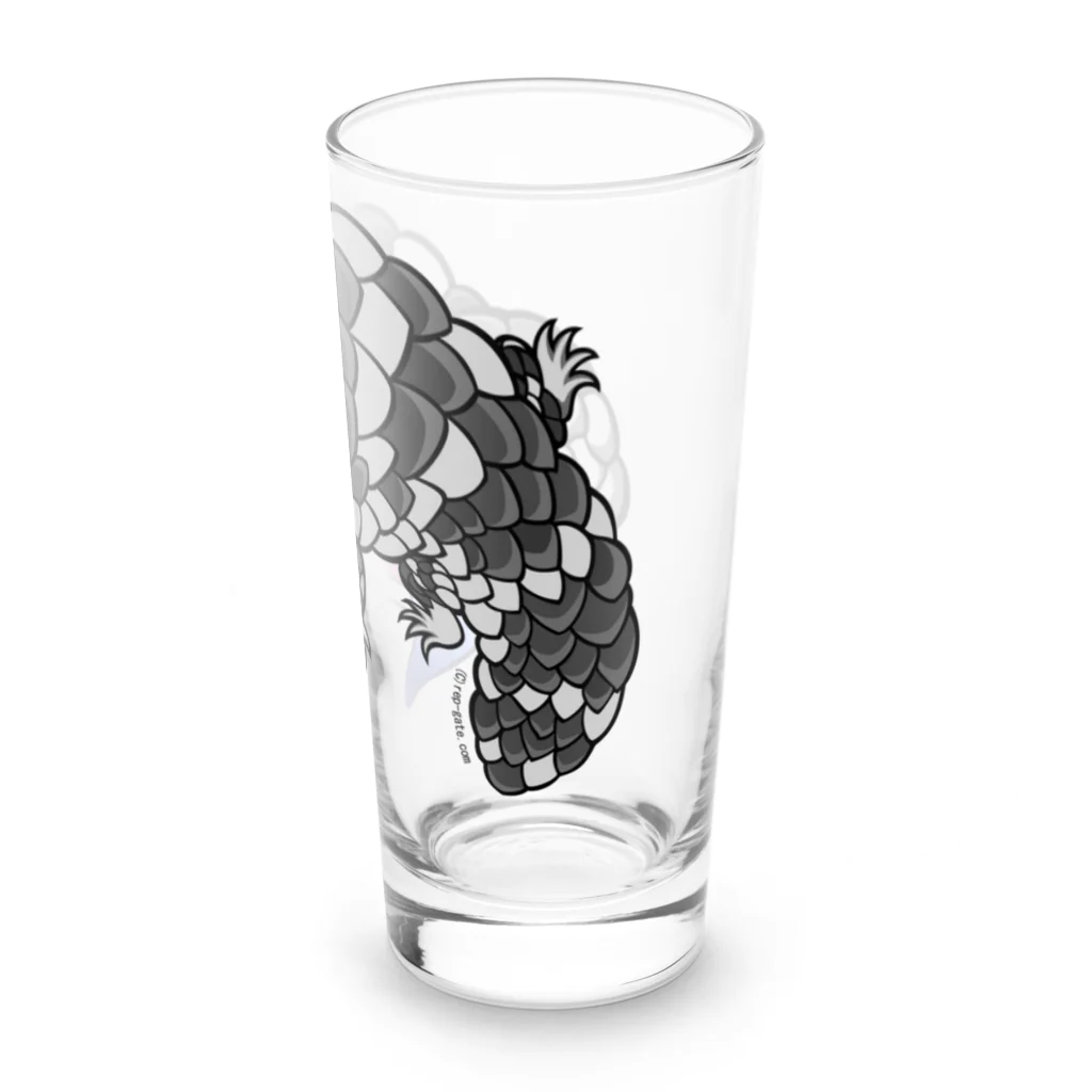 もむのふの爬虫類グッズやさんのマツカサトカゲちゃん Long Sized Water Glass :right