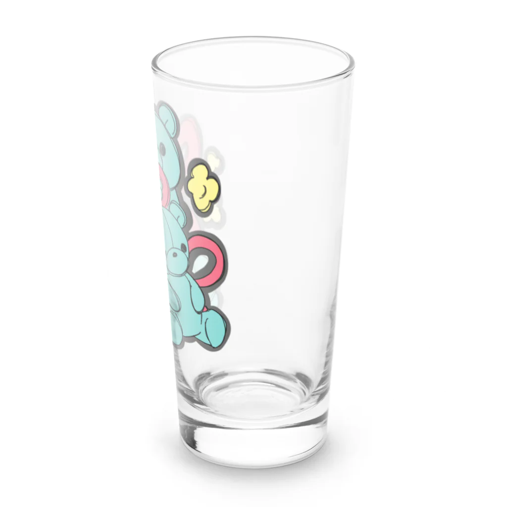 みゃい🧸🐾のはさみくみゃ３ Long Sized Water Glass :right