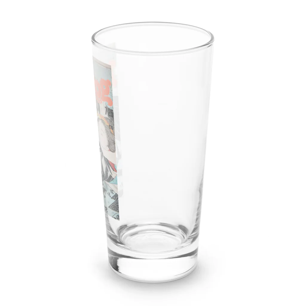 白子の雑誌風春画 Long Sized Water Glass :right