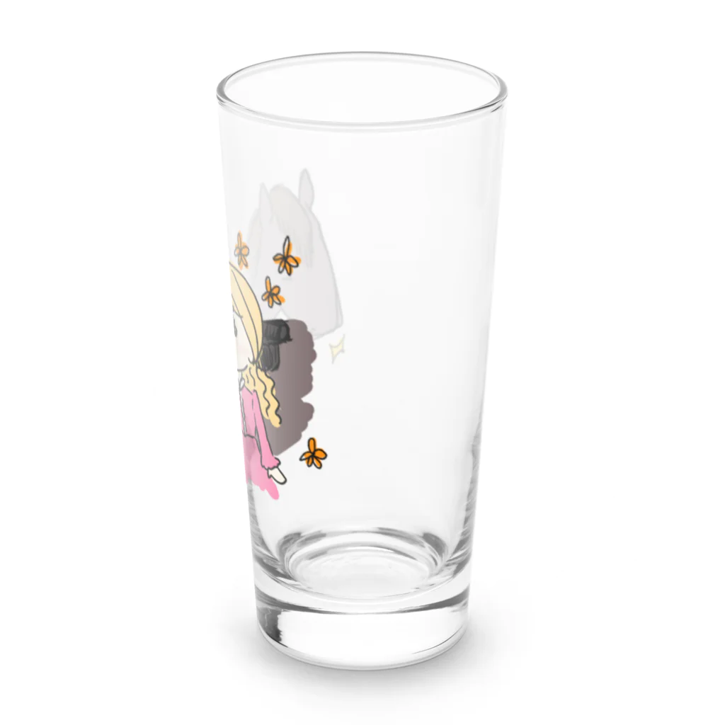 Andiamoの趣味は乗馬ですの Long Sized Water Glass :right