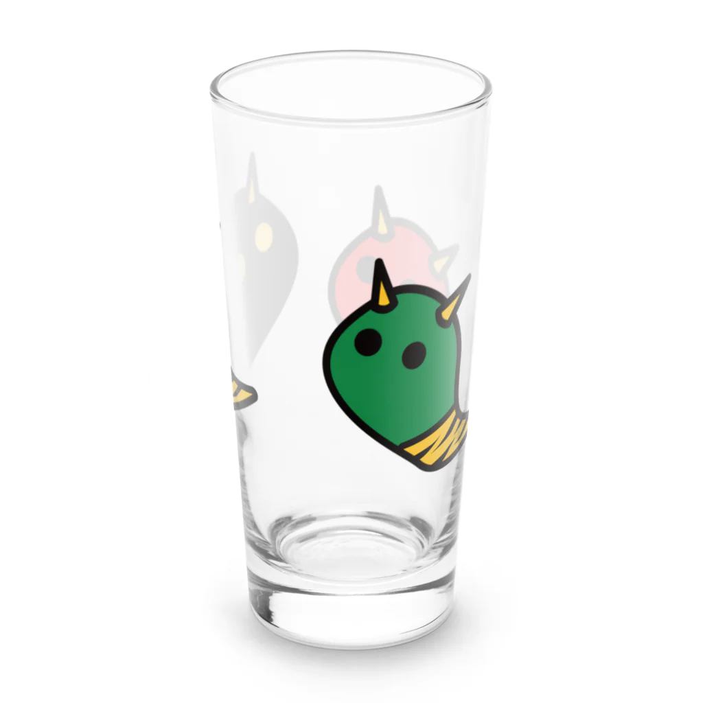 ヨープキャンが気になったのおばけの鬼 雷様ではないよ Long Sized Water Glass :right