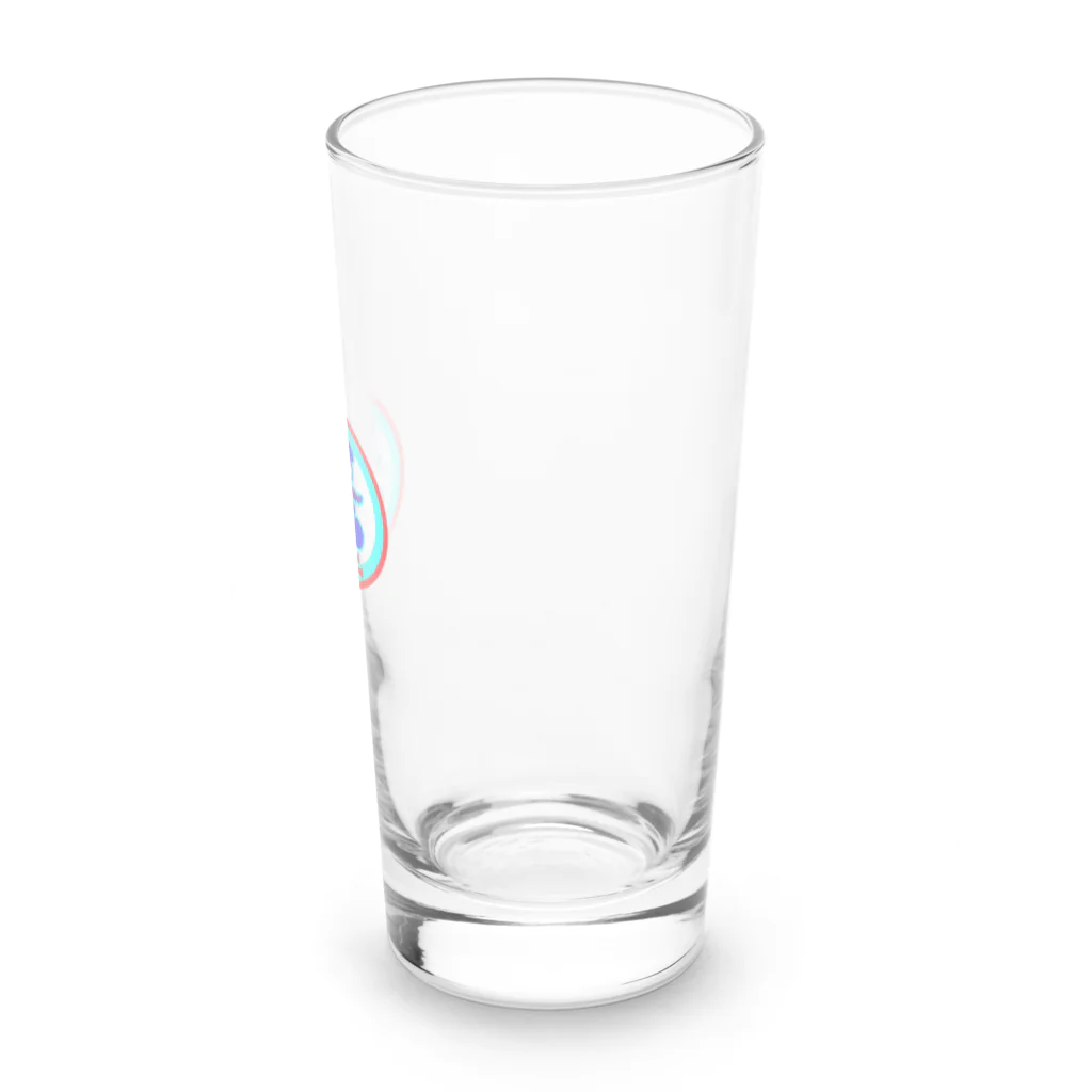 オクサバットのロックパンダ弐 Long Sized Water Glass :right