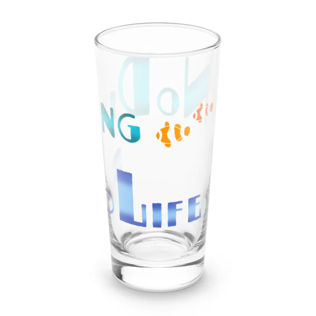 栗坊屋のダイビング大好き Long Sized Water Glass :right