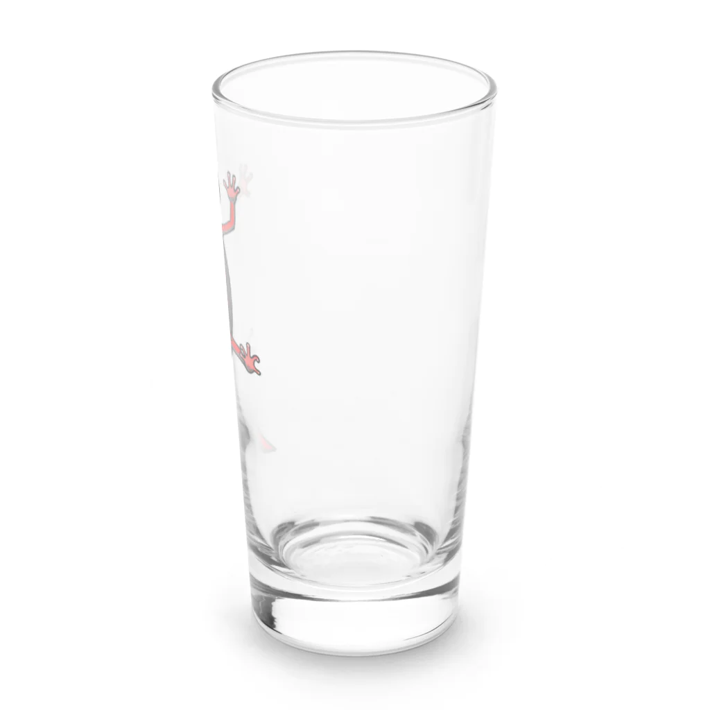 LalaHangeulのアカハライモリさん　文字無し Long Sized Water Glass :right