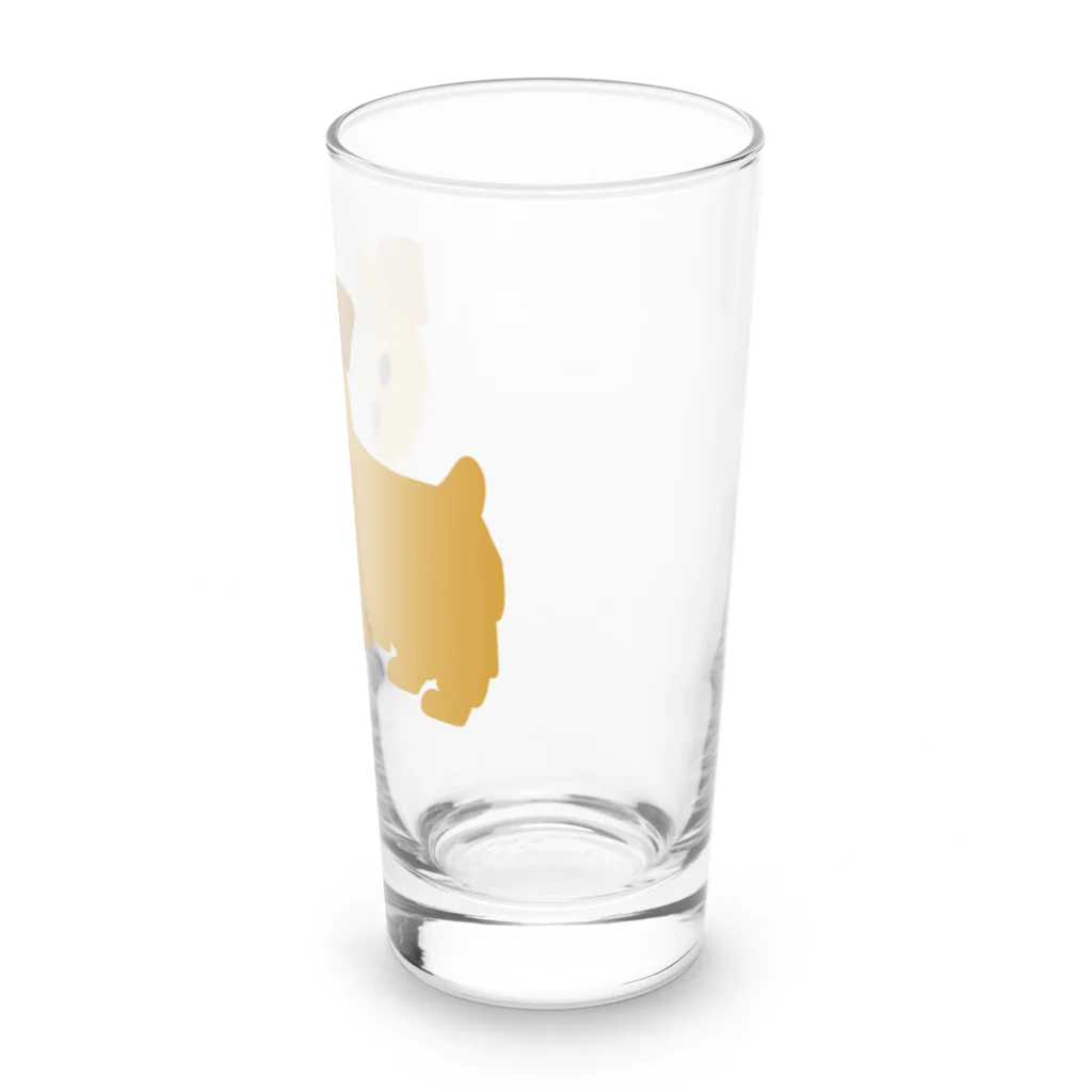 TOMOS-dogのnorfolkterrier（レッド） Long Sized Water Glass :right