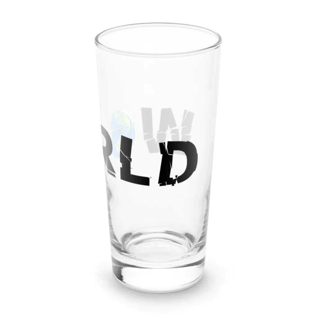 Ａ’ｚｗｏｒｋＳのWORLD(英字＋１シリーズ) Long Sized Water Glass :right