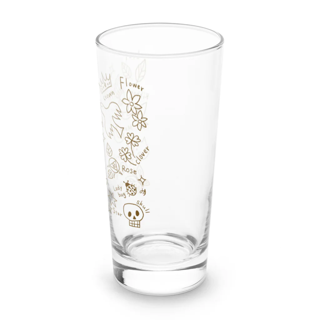 Made by Mitsukiのラッキーチャームをつめこんで Long Sized Water Glass :right
