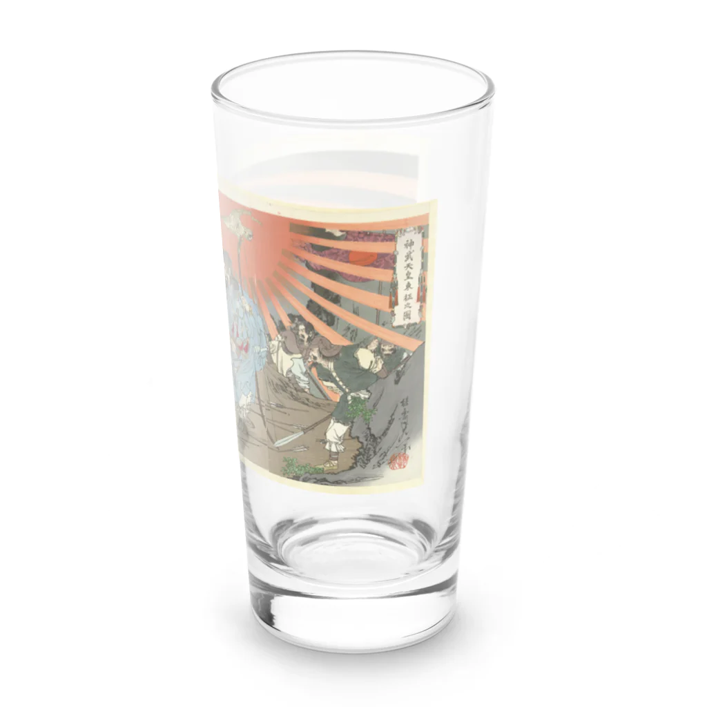 PALA's SHOP　cool、シュール、古風、和風、の神武天皇の東征、渡辺信一、 Long Sized Water Glass :right